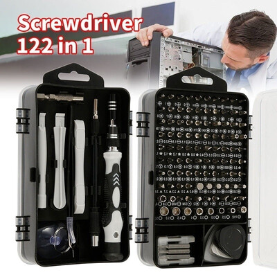 122 In 1 Screwdriver Set Computer Repair Kit Electronic Tool Kit Toy Maintance Kit Mini Precision Screwdriver Set with Case
122 In 1 Screwdriver Set Computer Repair Kit Electronic Tool Kit Toy Maintance Kit Mini Precision Screwdriver Set with Case