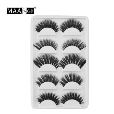 Gobestart 5 Pair Thick Black Eyelashes Handmade Natural False Eyelashes Makeup Natural
Gobestart 5 Pair Thick Black Eyelashes Handmade Natural False Eyelashes Makeup Natural