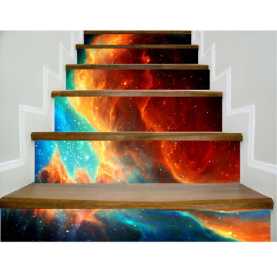 Creative 3D DIY Hallway Step Floor Stickers Self-adhesive Staircases Sticker for Stairway 6PCSset
Creative 3D DIY Hallway Step Floor Stickers Self-adhesive Staircases Sticker for Stairway 6PCSset