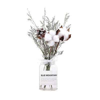 Cute Dried Flowers Bouquet&Bottle Set Simple&Fashion Home Merry Christmas Wedding Decoration
Cute Dried Flowers Bouquet&Bottle Set Simple&Fashion Home Merry Christmas Wedding Decoration
