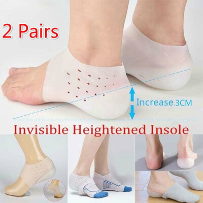 12 Pair Invisible Height Lift Heel Pad Sock Liners Increase Insole Pain Relief for Women Men
12 Pair Invisible Height Lift Heel Pad Sock Liners Increase Insole Pain Relief for Women Men