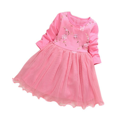 Spring Kids Girls Dress Casual Long Sleeve Princess Korean Style Costume Baby Floral Print Children Mesh Princess Dresses
Spring Kids Girls Dress Casual Long Sleeve Princess Korean Style Costume Baby Floral Print Children Mesh Princess Dresses