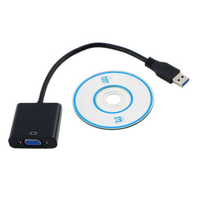 2020 NEW High quality USB 30 To VGA Video display Adapter Cable PC full HD external video card compatible
2020 NEW High quality USB 30 To VGA Video display Adapter Cable PC full HD external video card compatible