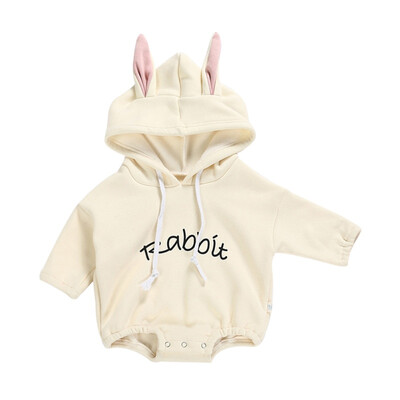 Autumn Infant Baby Girls Boys Bodysuit Long Sleeve Letters Printed Hoodie Ear Design Kids Bodysuit Jumpsuit
Autumn Infant Baby Girls Boys Bodysuit Long Sleeve Letters Printed Hoodie Ear Design Kids Bodysuit Jumpsuit