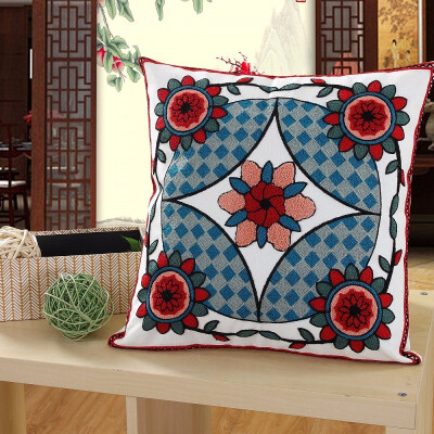 Embroidery Cushion Cover Elephant Flower Pattern Cotton Pillow Home Decor Sofa Bed Decor Decorative Pillowcase 4545 cm
Embroidery Cushion Cover Elephant Flower Pattern Cotton Pillow Home Decor Sofa Bed Decor Decorative Pillowcase 4545 cm
