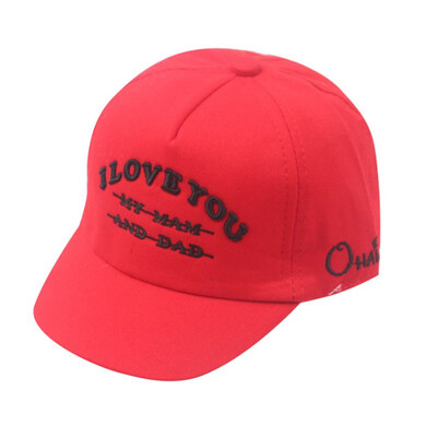 Fashion Baby Cap Letter Kids Hat Boys Girls Sun Hat Hip Hop Baseball Caps Children Hats Snapback Caps