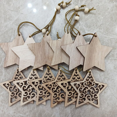 Wooden Christmas Tree Hanging Ornament Xmas Blank Pendant Acces Decor Diy 
Wooden Christmas Tree Hanging Ornament Xmas Blank Pendant Acces Decor Diy