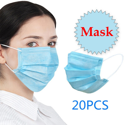 10pcs20pcs Disposable Blue Non-woven Three-layer Protective Mask Elastic Hang Ear Style Dust-proof Mask
10pcs20pcs Disposable Blue Non-woven Three-layer Protective Mask Elastic Hang Ear Style Dust-proof Mask
