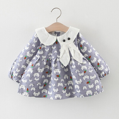 New Autumn Baby Dresses Casual Cartoon Animal Pattern Long Sleeve Dress Baby Girls Kids Toddler Pageant Sundress
New Autumn Baby Dresses Casual Cartoon Animal Pattern Long Sleeve Dress Baby Girls Kids Toddler Pageant Sundress