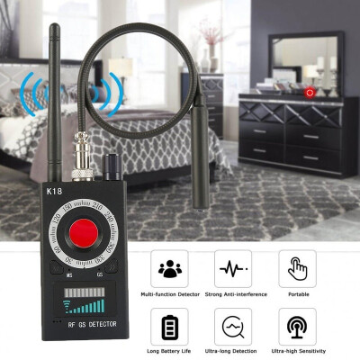 K18 Upgrade Version Multi-function Anti Detector Camera GSM Audio Bug Finder GPS Signal Lens RF Tracker Detect Wireless Products
K18 Upgrade Version Multi-function Anti Detector Camera GSM Audio Bug Finder GPS Signal Lens RF Tracker Detect Wireless Products