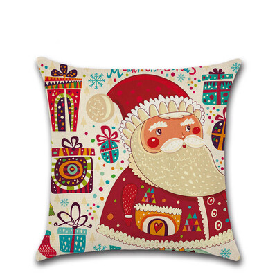 Tailored Merry Christmas Pillow Cases Linen Sofa Cushion Cover Home Decor 
Tailored Merry Christmas Pillow Cases Linen Sofa Cushion Cover Home Decor