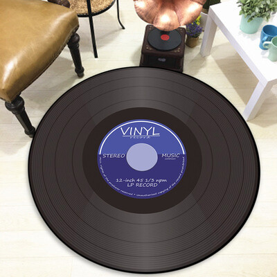 Gobestart Vinyl Record Printed Soft Fabric Round Floor Mat Carpet Room Area Bedroom Rug
Gobestart Vinyl Record Printed Soft Fabric Round Floor Mat Carpet Room Area Bedroom Rug