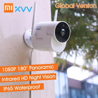 Global Version Xiaomi Xiaovv Outdoor Panoramic Camera 1080P HD Home Security Surveillance Camera Waterproof Dustproof Wireless WIF
Global Version Xiaomi Xiaovv Outdoor Panoramic Camera 1080P HD Home Security Surveillance Camera Waterproof Dustproof Wireless WIF