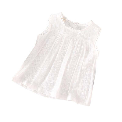 Sleeveless Shirts Summer Girls Blouses Tops Linen Cotton Lace Casual Baby Girl Shirts for Children Kids Clothing Shirts
Sleeveless Shirts Summer Girls Blouses Tops Linen Cotton Lace Casual Baby Girl Shirts for Children Kids Clothing Shirts