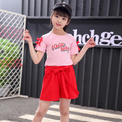 New Summer Baby Girls Casual Short Sleeve Letter Print T-shirt TopsShorts Suits Costume Set
New Summer Baby Girls Casual Short Sleeve Letter Print T-shirt TopsShorts Suits Costume Set