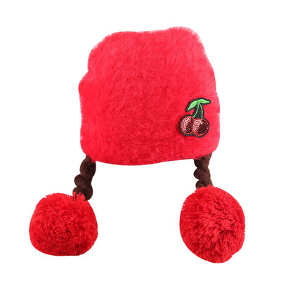 Spring Autumn Winter Hats Kids Long Wig Knitted Scorpion Cherry Hat For Newborn Babies Toddler Cute Hat 0-2T
Spring Autumn Winter Hats Kids Long Wig Knitted Scorpion Cherry Hat For Newborn Babies Toddler Cute Hat 0-2T