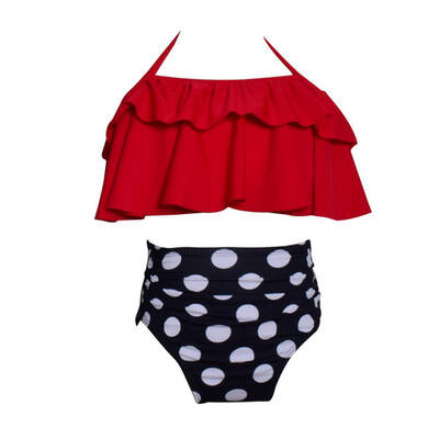 Polka Dot Briefs Kid Girls Swimsuit Bikini Set Infant Baby Swimwear Children Clothing Straps Solid Tops Summer Clothing
Polka Dot Briefs Kid Girls Swimsuit Bikini Set Infant Baby Swimwear Children Clothing Straps Solid Tops Summer Clothing