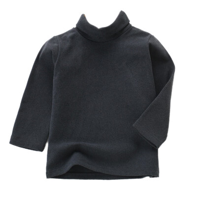 Childrens Unisex Autumn Winter Fashion Casual Solid Color Turtleneck Long Sleeves Shirt Top Long Sleeves Shirt
Childrens Unisex Autumn Winter Fashion Casual Solid Color Turtleneck Long Sleeves Shirt Top Long Sleeves Shirt
