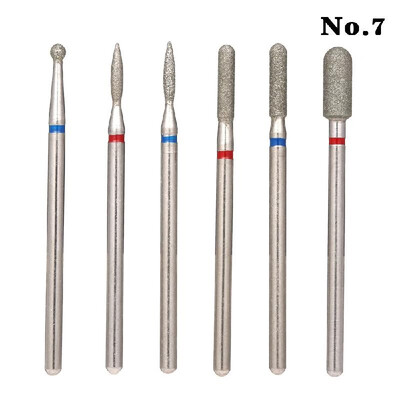 6pcs Nail Drill Bits Cuticle Cleaner Dust Drill Brush Rotary Polishing Nail Grinding Heads Nail Salon Tools
6pcs Nail Drill Bits Cuticle Cleaner Dust Drill Brush Rotary Polishing Nail Grinding Heads Nail Salon Tools