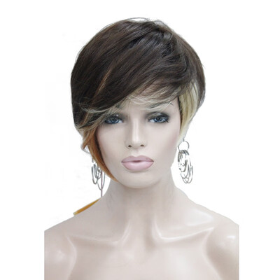 StrongBeauty Short Soft Asymmetrical Brown Blonde Mix Wig heat freindy Full wig COLOUR CHOICES
StrongBeauty Short Soft Asymmetrical Brown Blonde Mix Wig heat freindy Full wig COLOUR CHOICES