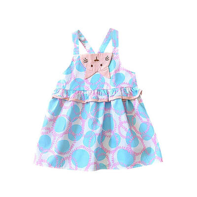 Hot Summer Casual Baby Girls Cartoon Cat Dress Kids Toddler Sleeveless Pageant Strap Sundress
Hot Summer Casual Baby Girls Cartoon Cat Dress Kids Toddler Sleeveless Pageant Strap Sundress