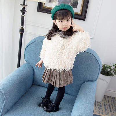 Winter Girls Fluffy Lapel Plus Velvet Princess Princess Sweater Warm Solid Cotton Full New Children Clothes
Winter Girls Fluffy Lapel Plus Velvet Princess Princess Sweater Warm Solid Cotton Full New Children Clothes