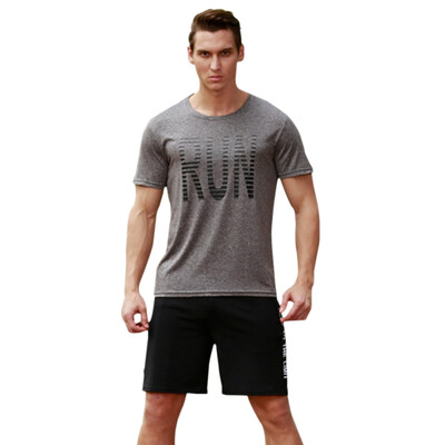 2018 Summer New Short Sleeve T shirt Mens Fitness Slim Elastic Tops Tees Men Fashion Letter Print T-shirts Plus Size -3XL
2018 Summer New Short Sleeve T shirt Mens Fitness Slim Elastic Tops Tees Men Fashion Letter Print T-shirts Plus Size -3XL
