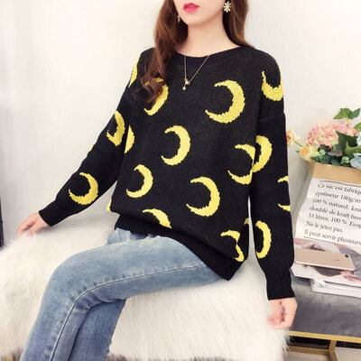 Women print knitted sweater winter animal fashion casual long sleeve sweet female pullovers tops
Women print knitted sweater winter animal fashion casual long sleeve sweet female pullovers tops