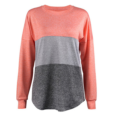 2019 New Autumn Winter Sexy T-shirt Womens Round Neck Color Matching Long-sleeved T-shirt Fashion Women Tops Long Sleeve
2019 New Autumn Winter Sexy T-shirt Womens Round Neck Color Matching Long-sleeved T-shirt Fashion Women Tops Long Sleeve