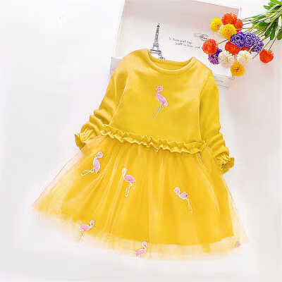 2019 Autumn Casual Baby Girls Clothes Princess Dress Long Sleeve Bowknot Design Dress Children Pageant Sundress
2019 Autumn Casual Baby Girls Clothes Princess Dress Long Sleeve Bowknot Design Dress Children Pageant Sundress