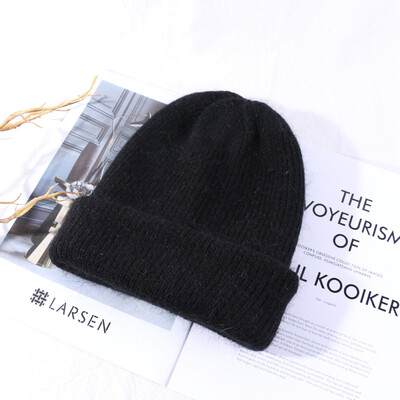 Japanese Angora Rabbit Hat Women Crimping Knit Hat Autumn&Winter Turtleneck Hat Couples Thicken Cold Hat Tide
Japanese Angora Rabbit Hat Women Crimping Knit Hat Autumn&Winter Turtleneck Hat Couples Thicken Cold Hat Tide
