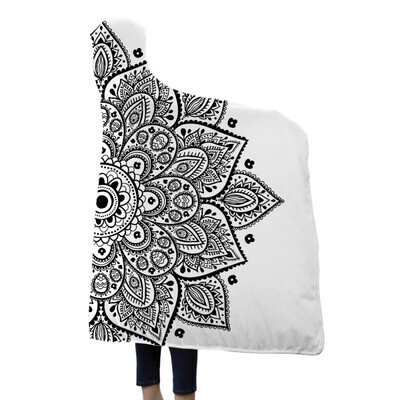 Bohemian Thick Hooded Blanket Universe Winter Bed Throw Soft Warm Wearable Blanket Sherpa Fleece Microfiber Throw Blanket
Bohemian Thick Hooded Blanket Universe Winter Bed Throw Soft Warm Wearable Blanket Sherpa Fleece Microfiber Throw Blanket