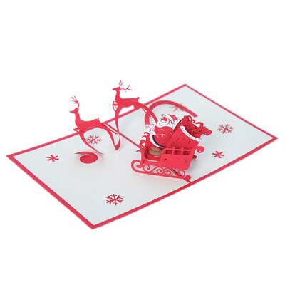 Stereo Pops Up Deer Car Card Set New Year Birthday Wedding Invitations Thanksgiving Card Postcard For Valentines Day
Stereo Pops Up Deer Car Card Set New Year Birthday Wedding Invitations Thanksgiving Card Postcard For Valentines Day