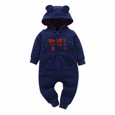 Newborn Infant Baby Clothes Autumn Winter Fleece Jumpsuit Girls Boys Romper Hooded Jumpsuit Bear Baby Bebe Menino Macacao
Newborn Infant Baby Clothes Autumn Winter Fleece Jumpsuit Girls Boys Romper Hooded Jumpsuit Bear Baby Bebe Menino Macacao