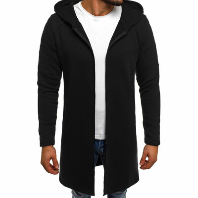 Toponeto Men Splicing Hooded Solid Trench Coat Fold Cardigan Long Sleeve Outwear Blouse
Toponeto Men Splicing Hooded Solid Trench Coat Fold Cardigan Long Sleeve Outwear Blouse