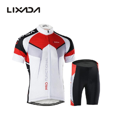 Men Breathable Quick Dry Comfortable Short Sleeve Jersey Padded Shorts Cycling Clothing Set Riding Sportswear
Men Breathable Quick Dry Comfortable Short Sleeve Jersey Padded Shorts Cycling Clothing Set Riding Sportswear