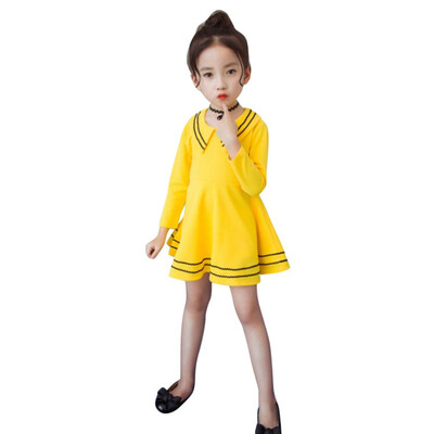 3-12Y Baby Girls Princess Dresses Striped Print Long Sleeve Dress Autumn Casual Kids Toddler Children\s Clothing
3-12Y Baby Girls Princess Dresses Striped Print Long Sleeve Dress Autumn Casual Kids Toddler Children\s Clothing