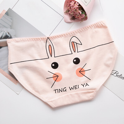 Women Summer New Fashion Design Mid Rise Seamless Cotton Underwear Briefs Cartoon Print Cute Lingerie Ladies Underpants
Women Summer New Fashion Design Mid Rise Seamless Cotton Underwear Briefs Cartoon Print Cute Lingerie Ladies Underpants