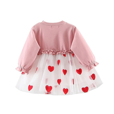 Children Spring Autumn Girls Dress Cute Embroidery Mesh Stitching Petal Collar Long-Sleeved Sweet Birthday Party Princess Dress
Children Spring Autumn Girls Dress Cute Embroidery Mesh Stitching Petal Collar Long-Sleeved Sweet Birthday Party Princess Dress