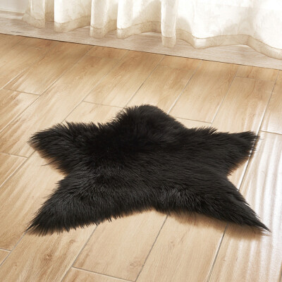 Gobestart Pentagram floor mat Non Slip Rug Mats Hairy Soft Fluffy Faux Fur Carpet Mat Home
Gobestart Pentagram floor mat Non Slip Rug Mats Hairy Soft Fluffy Faux Fur Carpet Mat Home