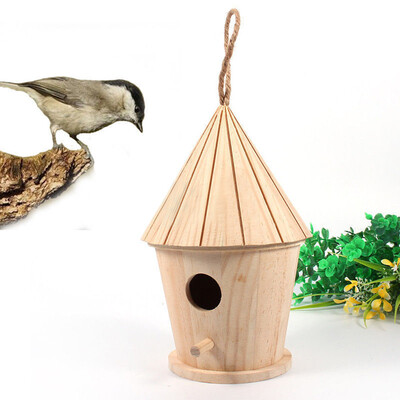 Siaonvr New Nest Dox Nest House Bird House Bird House Bird Box Bird Box Wooden Box