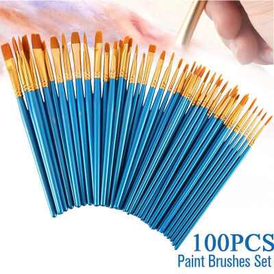 1750100Pcs Oil Painting Brush Set Round Pointed Tip Nylon Wool Paint Brush Set
1750100Pcs Oil Painting Brush Set Round Pointed Tip Nylon Wool Paint Brush Set