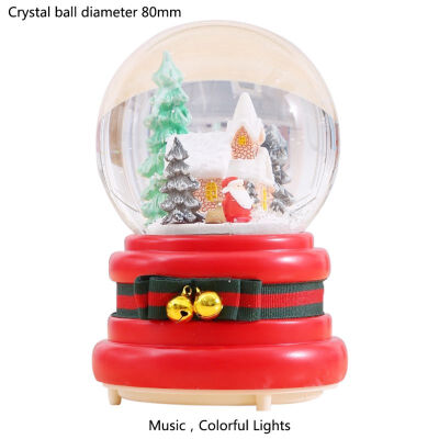 Lighting Music Box Santa Claus Elk Snow Old Man With A Bag Crystal Ball For Christmas Gift Tabletop Decoration Home Ornament
Lighting Music Box Santa Claus Elk Snow Old Man With A Bag Crystal Ball For Christmas Gift Tabletop Decoration Home Ornament
