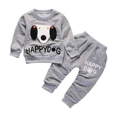 Autumn Baby Long Sleeve Clothes Set Baby Boy Cartoon Dog Pattern Long Sleeve Pants Two Piece Set Cute Child Clothing
Autumn Baby Long Sleeve Clothes Set Baby Boy Cartoon Dog Pattern Long Sleeve Pants Two Piece Set Cute Child Clothing