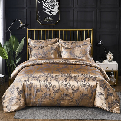 3pcsset Home Bedding Jacquard Duvet Cover Set Pillow Shamsluxurious Bedclothes Single Queen King Size Bed Sets
3pcsset Home Bedding Jacquard Duvet Cover Set Pillow Shamsluxurious Bedclothes Single Queen King Size Bed Sets