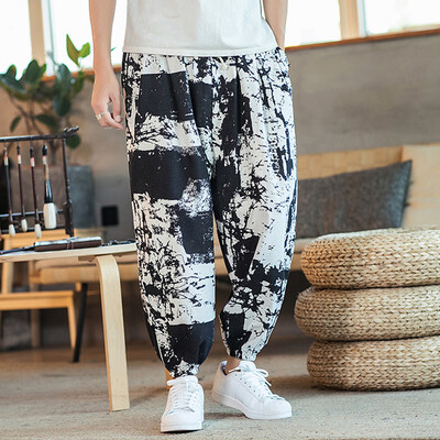 Gobestart Mens Casual Vintage Style Loose Cotton Linen Printing Patchwork Lantern Pant
Gobestart Mens Casual Vintage Style Loose Cotton Linen Printing Patchwork Lantern Pant