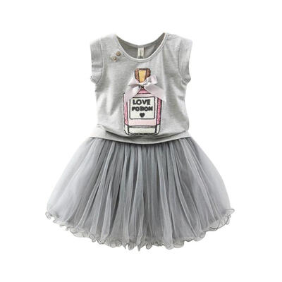 Fashion Summer Kids Clothes Sets Baby Girls Shortsleeve Shirt Tops Tee Lace Tutu Skirts 2 Pcs Sets Clothing 2-7T
Fashion Summer Kids Clothes Sets Baby Girls Shortsleeve Shirt Tops Tee Lace Tutu Skirts 2 Pcs Sets Clothing 2-7T