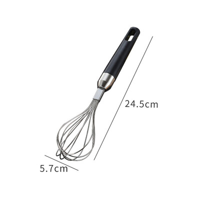 Toponeto Portable Handle Whisk Stainless steel Kitchen Mixer Balloon Wire Egg Beater Tool
Toponeto Portable Handle Whisk Stainless steel Kitchen Mixer Balloon Wire Egg Beater Tool