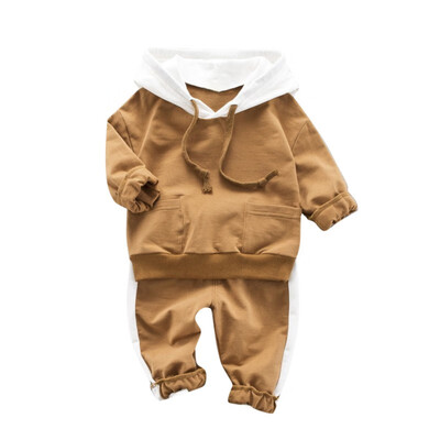 Autumn Baby Boys Long Sleeve Letters Hoodie Sweatshirt Tops& Solid Color SportStriped Trouser Costume Set
Autumn Baby Boys Long Sleeve Letters Hoodie Sweatshirt Tops& Solid Color SportStriped Trouser Costume Set
