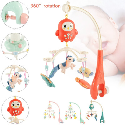 360° rotation Baby Bedside Bell Bed Music Rotating Baby Rattle Bed Bell Children Infants Toy for Baby 1-20 Months
360° rotation Baby Bedside Bell Bed Music Rotating Baby Rattle Bed Bell Children Infants Toy for Baby 1-20 Months